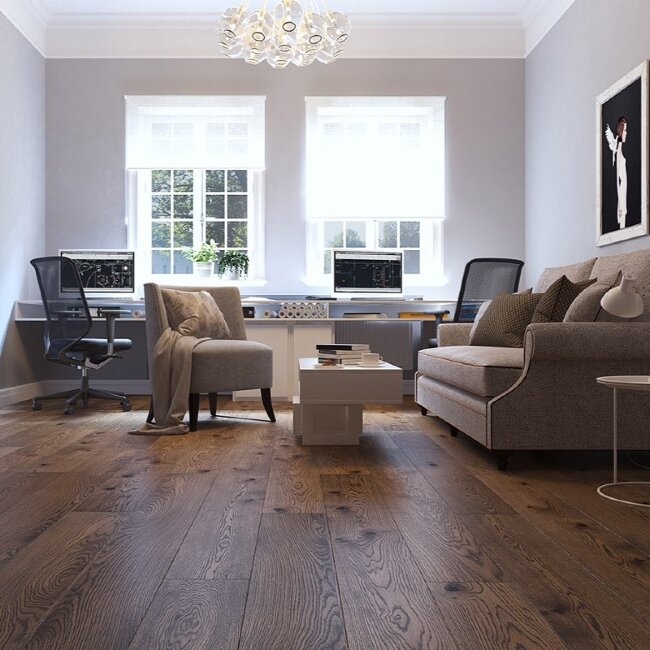 Паркетная доска PolarWood Спейс 1П 188 Дуб Сириус масло 2V