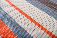 Рулонный плетёный виниловый пол Hoffmann Stripes ECO-11026  рулон 2х10 м толщина 2,8 мм