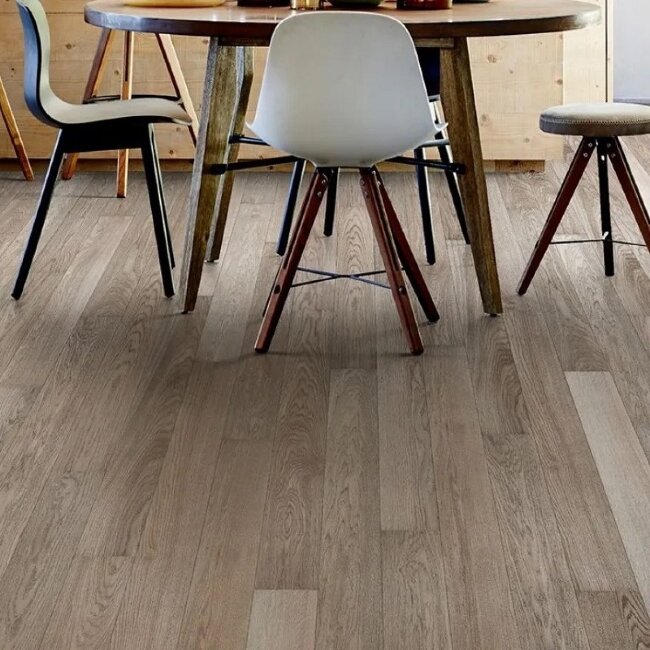 Паркетная доска Karelia Essence Oak 4 Story 138 Misty Grey 1-s
