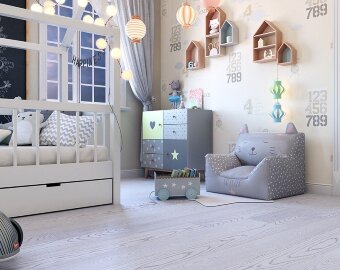 Паркетная доска PolarWood Спейс 1П 138 Дуб Элара матовый лак 2V