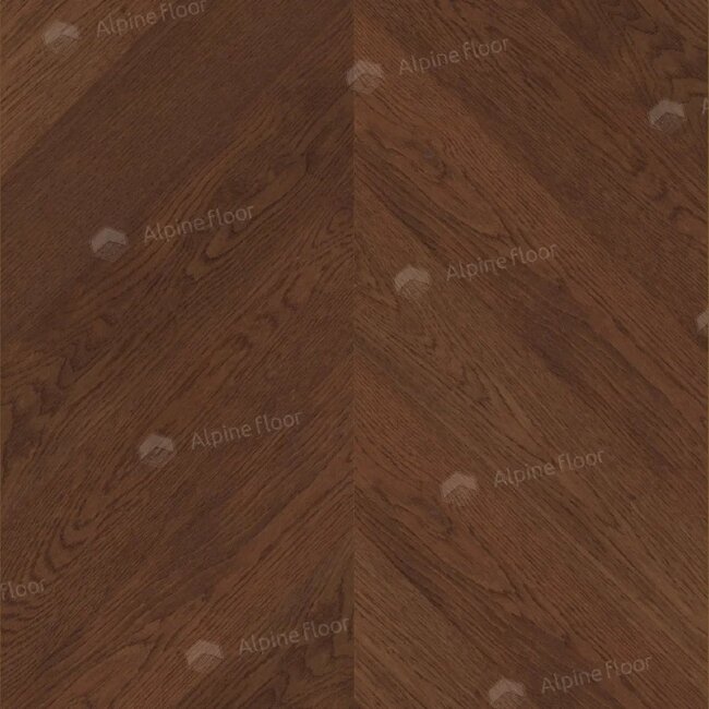 Французская ёлка Alpine Floor Chateau EW203-09 Дуб Браун Стори