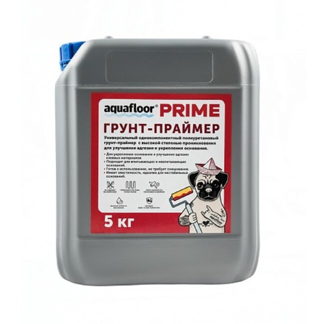 Грунт-праймер Aquafloor Prime PU 1К 5 кг