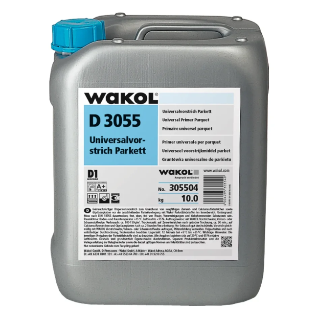 Грунтовка универсальная на основе полиуретановой дисперсии WAKOL D3055 10кг Грунтовка универсальная на основе полиуретановой дисперсии WAKOL D3055 10кг