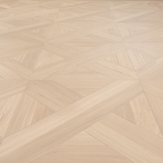 Модульный паркет Coswick T&G, Брезе 1159-1842-10 Дуб Акварельный белый S&B