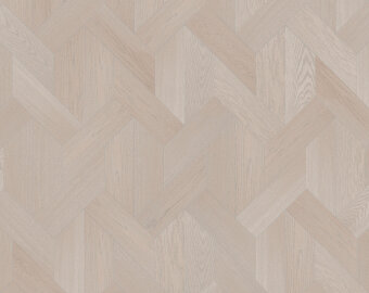 Мозаичный паркет Coswick T&G 1187-1258-10 Кофейное зерно  Дуб Белый иней  S&B