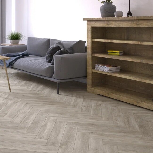 SPC ламинат ёлочка Aberhof 0701