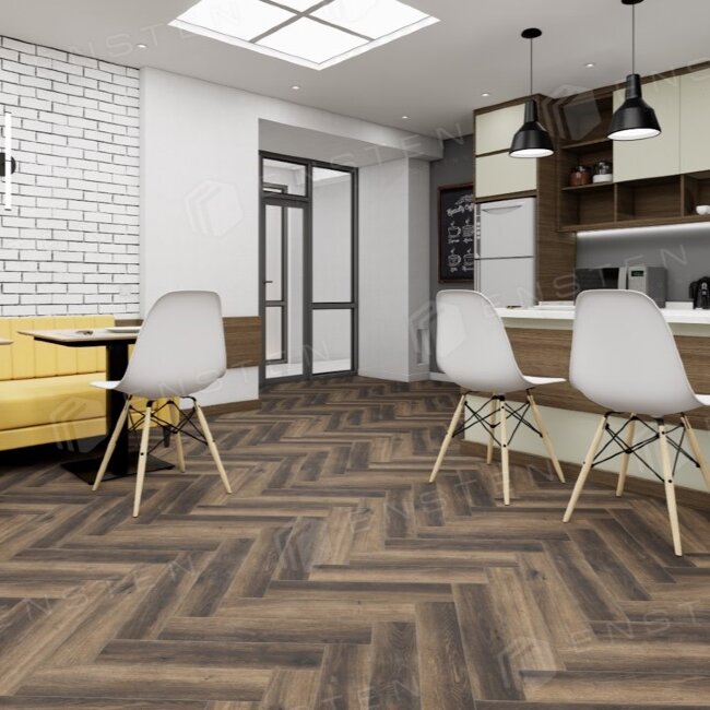 SPC ламинат Ensten Valland Parquet ECO 103-02 Каштан