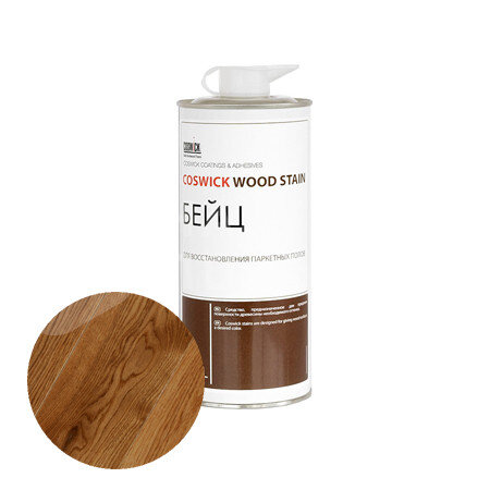 Тонировка для локального ремонта и восстановления Coswick бейц спиртовой 4020-020004 Орех 0,75 л Тонировка для локального ремонта и восстановления Coswick бейц спиртовой 4020-020004 Орех 0,75 л
