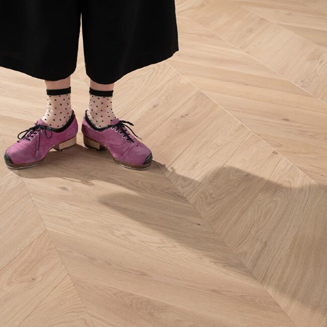 Французская елка Coswick 45⁰,T&G 1173-3831-20 Дуб Титановый буфф рустикальный 1 Коммон