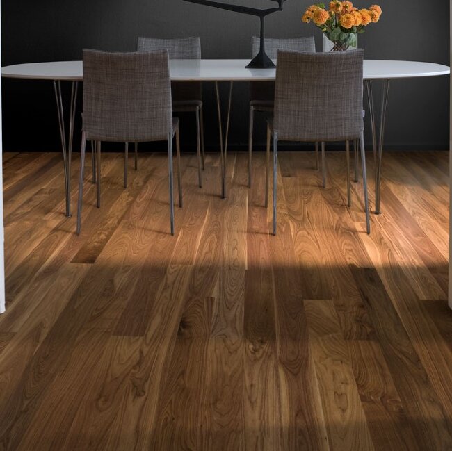 Массивная доска Missouri Орех Американский Натур лак 400-1800x127x19 мм Массивная доска Missouri Орех Американский Натур лак 400-1800x127x19 мм