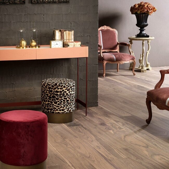 Инженерная доска Coswick T&G Американский орех 1363-3810-30 Туманный рассвет 1 Натур