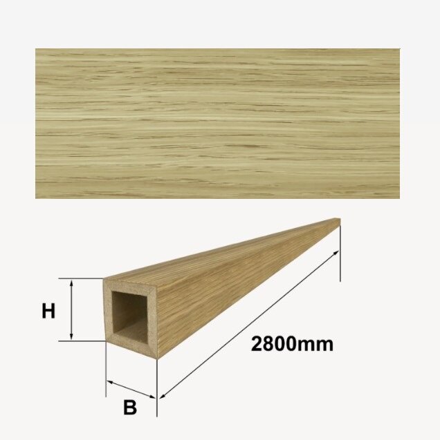 Шпонированный 4-х сторонний брус Finitura Дуб арт 15 40х40х2800 мм Шпонированный 4-х сторонний брус Finitura Дуб арт 15 40х40х2800 мм
