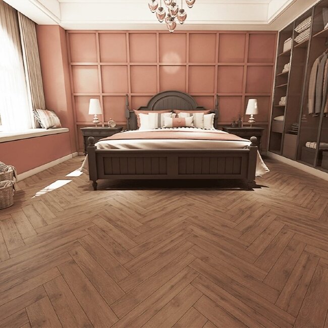 Ламинат Английская ёлка IconFloor Orange OR103 Дуб Браш Ламинат Английская ёлка IconFloor Orange OR103 Дуб Браш