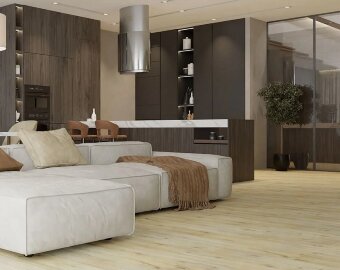 МSPC ламинат Stone Floor Дуб Морской песок