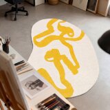 Ковер Louis De Poortere Craft Ribbon 2084 Pure Yellow Peanut
