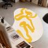 Ковер Louis De Poortere Craft Ribbon 2084 Pure Yellow Peanut