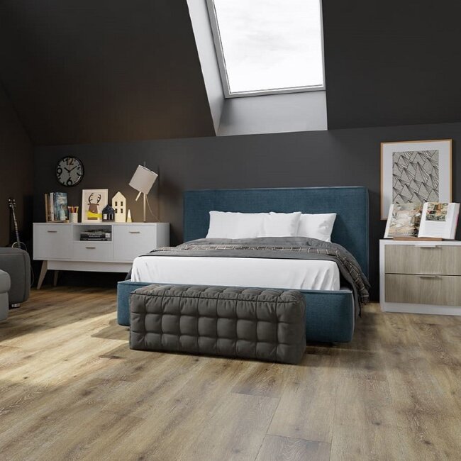 МSPC ламинат Stone Floor Дуб Уютный дом