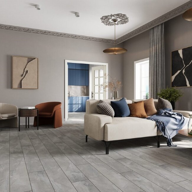 Ламинат EverSenset Classic EL1002 Мрамор Серый Ламинат EverSenset Classic EL1002 Мрамор Серый