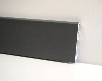 Плинтус Bonkeel Stick M Графит 2000х70х13 мм