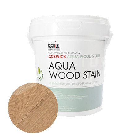 Водный бейц для тонирования древесины Coswick Сиена натуральная (1 кг) Водный бейц для тонирования древесины Coswick Сиена натуральная (1 кг)