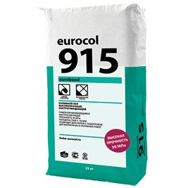 Наливной пол высокопрочный быстротвердеющий Eurocol 915 Eurobond 25 кг