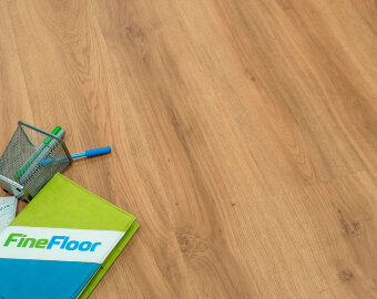 Замковая кварц-виниловая плитка Fine Floor  Wood FF-1509 Дуб Орхус 1316x191x4.5 мм (1,76 м2)