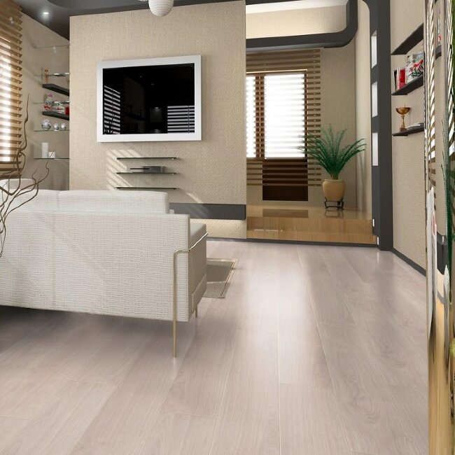 Ламинат Kronotex Дуб Белый Ламинат Kronotex Дуб Белый