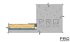 Щелевой плинтус PRO DESIGN MINI 7067 . RAL 9003 Белый + 6 пружин