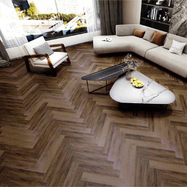 Ламинат Английская ёлка IconFloor Orange OR108 Дуб Мокко Ламинат Английская ёлка IconFloor Orange OR108 Дуб Мокко