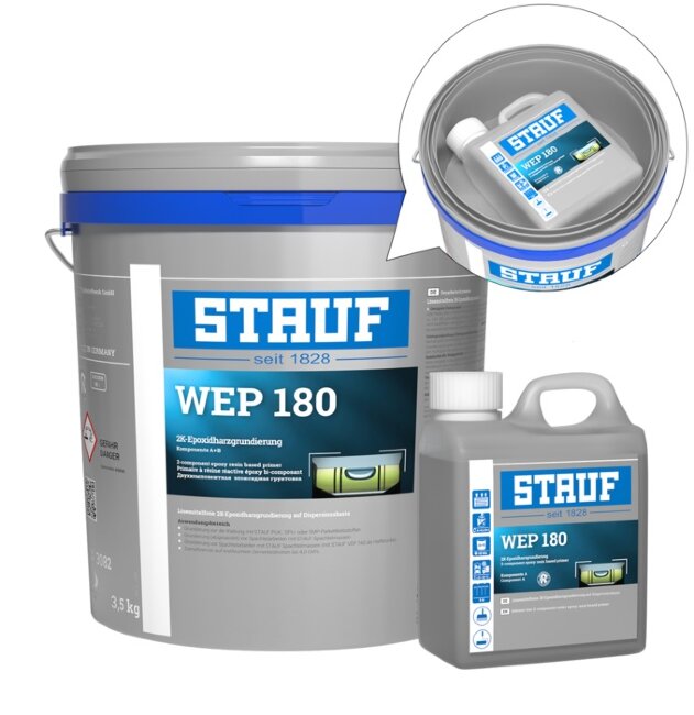 2К дисперсионная эпоксидная грунтовка Stauf WEP-180 