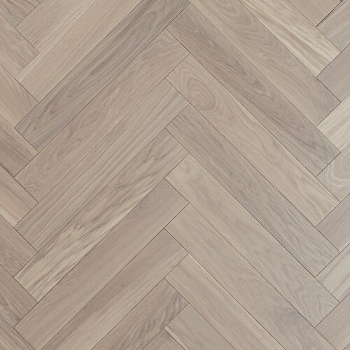 Инженерная доска Karelia Herringbone Oak Cotton HB