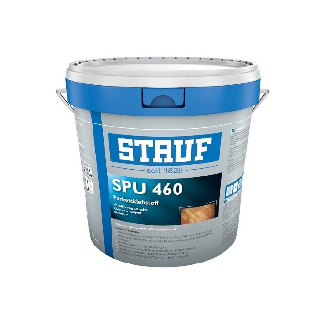Клей паркетный 1К ПУ модифицированный силаном Stauf SPU-460 Р эластичный 18 кг. Клей паркетный 1К ПУ модифицированный силаном Stauf SPU-460 Р эластичный 18 кг.