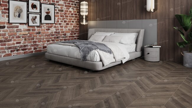 LVT плитка Alpine Floor CHEVRON ECO 20-1 Дуб Фантазия