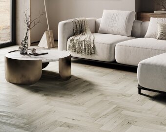 Кварцевый ламинат Fargo Herringbone 44-81996-14 Дуб Лондонский Туман