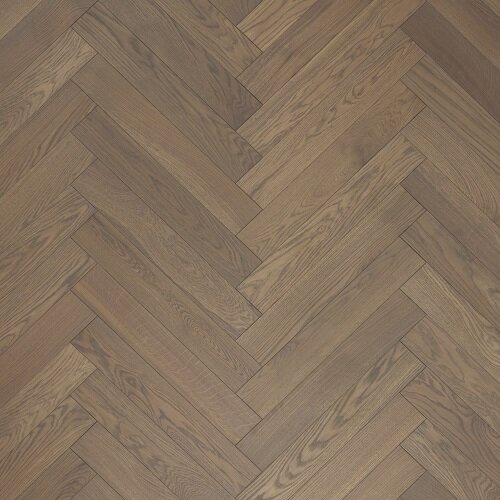 Инженерная доска Karelia Herringbone Oak Whisper HB