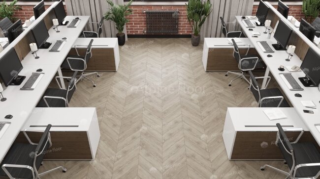 LVT плитка Alpine Floor CHEVRON ECO 20-11 Карите LVT плитка Alpine Floor CHEVRON ECO 20-11 Карите