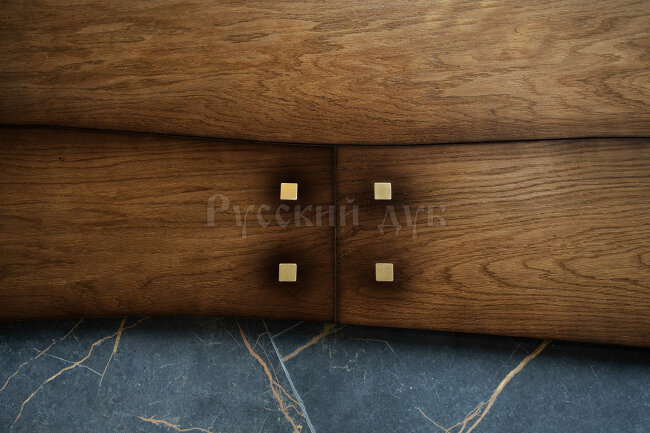 Криволинейный паркет Дуб Дубрава с заклепкам шелк.лак 2-х сл. T&G Селект 760...2200х120...190х16 мм Криволинейный паркет Дуб Дубрава с заклепкам шелк.лак 2-х сл. T&G Селект 760...2200х120...190х16 мм