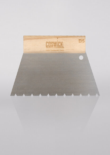 Шпатель зубчатый Coswick В5 Шпатель зубчатый Coswick В5