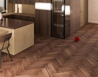SPC паркет My Step Английская елка Aqua Wood MSV12H Cedar