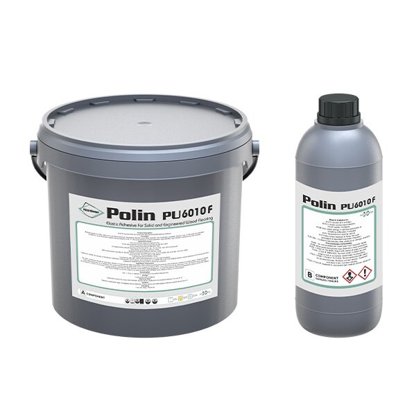 Клей для паркета Polin 2K PU  6010 F 10 кг