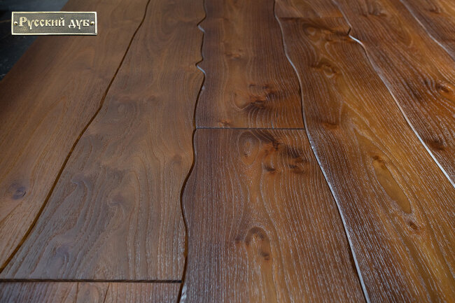 Криволинейный паркет ТЕРМОЯСЕНЬ шелк. лак 2-х слойный T&G Натур 500...1950х120...205х16 мм Криволинейный паркет ТЕРМОЯСЕНЬ шелк. лак 2-х слойный T&G Натур 500...1950х120...205х16 мм