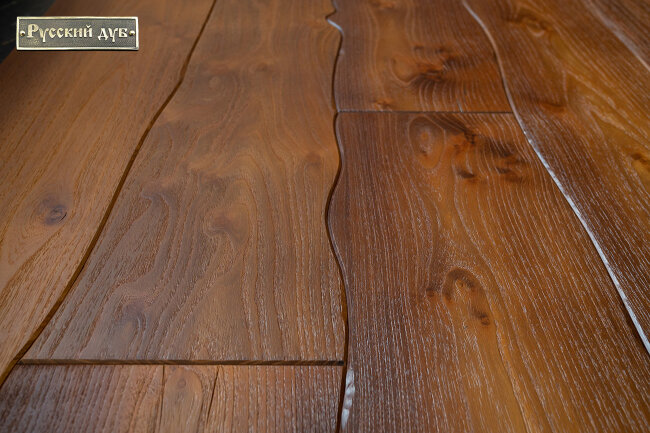 Криволинейный паркет ТЕРМОЯСЕНЬ шелк. лак 2-х слойный T&G Натур 500...1950х120...205х16 мм Криволинейный паркет ТЕРМОЯСЕНЬ шелк. лак 2-х слойный T&G Натур 500...1950х120...205х16 мм