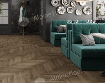 Ламинат Alpine Floor Herringbone 8 LF102-11 Дуб Анжу