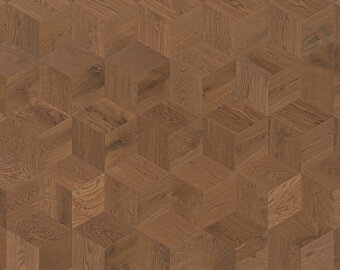 Мозаичный паркет Coswick T&G 1197-3281-20 Ромб Дуб Кедр рустикальный 1 Коммон