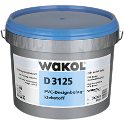 Клей для дизайнерских ПВХ покрытий Wakol D 3125 10 кг.