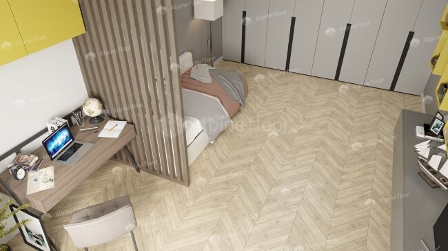LVT плитка Alpine Floor CHEVRON ECO 20-7 Сонома