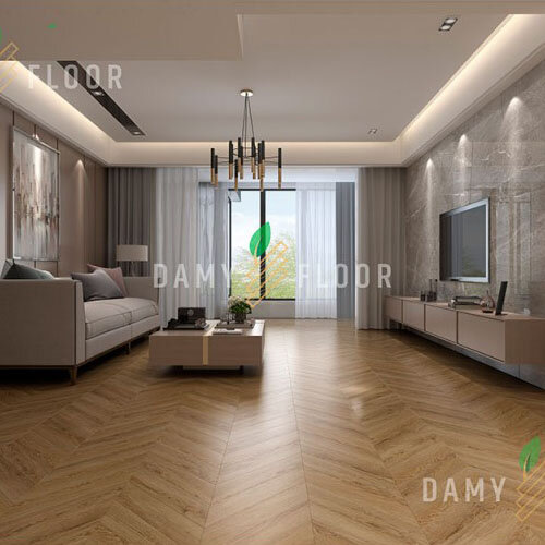 SPC ламинат елочка Damy Floor Chevron Лувр SPC ламинат елочка Damy Floor Chevron Лувр
