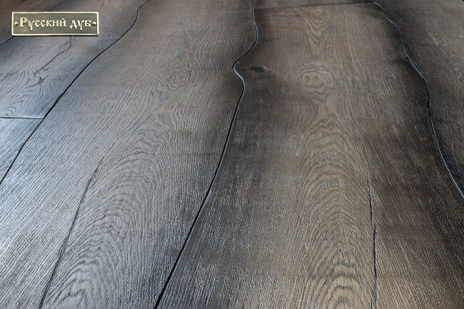 Криволинейный паркет Дуб Кижи шелковый лак 3-х слойный T&G  Рустик 760...2200х120...300х16 мм Криволинейный паркет Дуб Кижи шелковый лак 3-х слойный T&G  Рустик 760...2200х120...300х16 мм