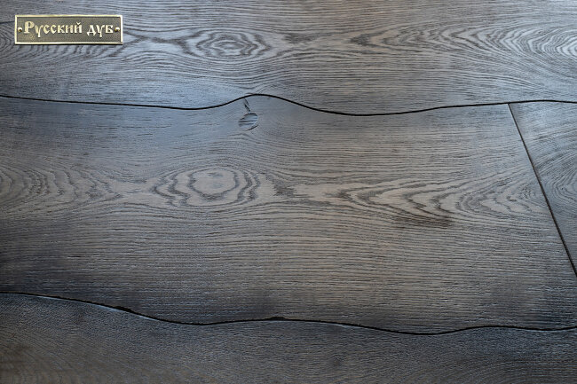 Криволинейный паркет Дуб Кижи шелковый лак 3-х слойный T&G  Рустик 760...2200х120...300х16 мм Криволинейный паркет Дуб Кижи шелковый лак 3-х слойный T&G  Рустик 760...2200х120...300х16 мм