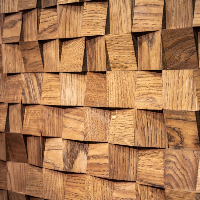 Стеновые панели Спил 300x300x4-16 мм